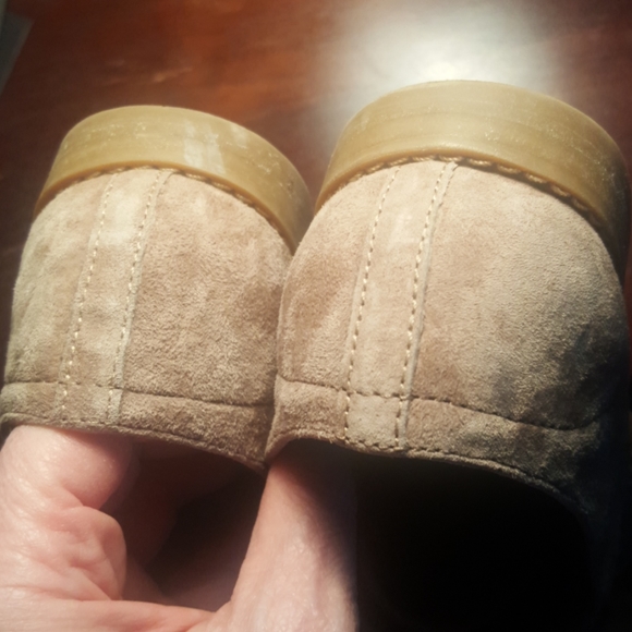 suede lace-up oxfords - Picture 7 of 8